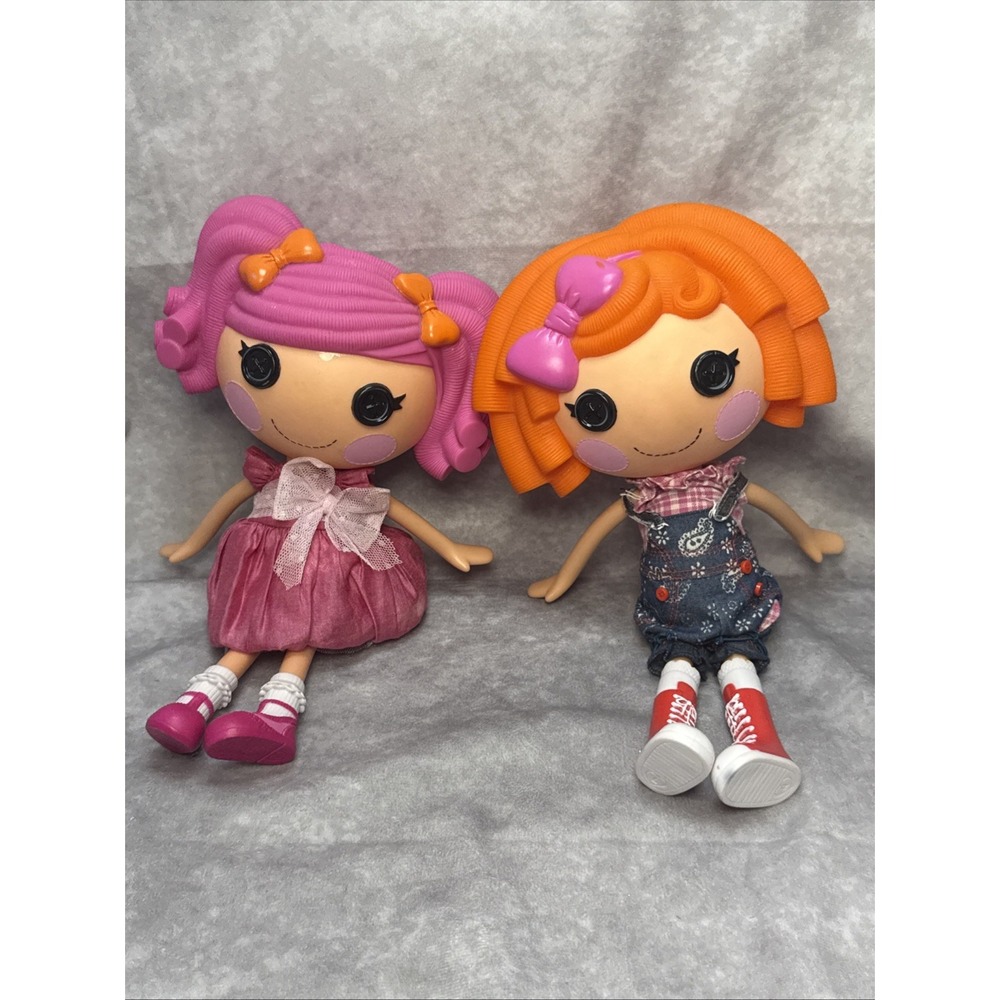 Lalaloopsy Sunny Side Up and Berry Jars 'n' Jam‎ twins Lot Of 2 Full Size Dolls